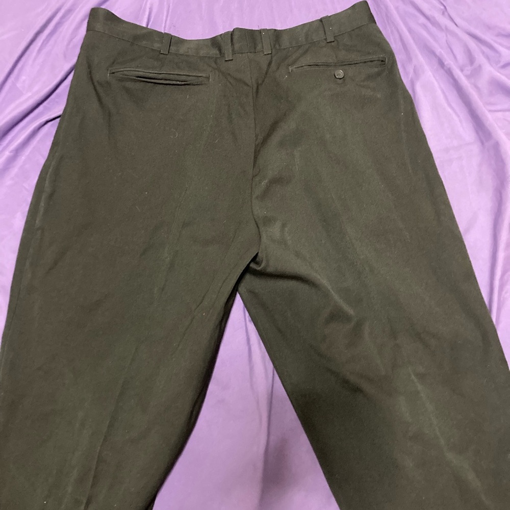 Classic Black Men's Dress Trousers